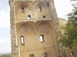 La tour principale du chateau cot intrieur.